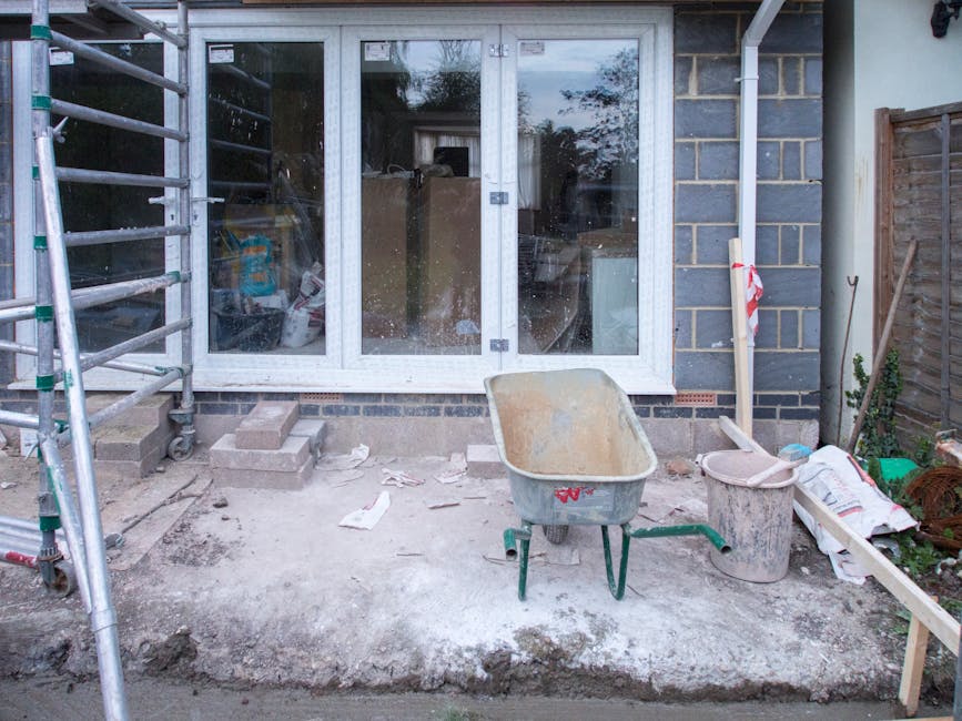 Before and after kitchen remodeling renovation project